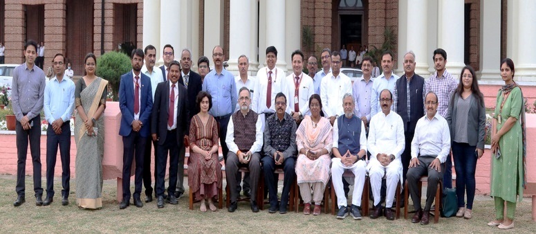 Visit of Department-related Parliamentary Standing Committee on Personnel, Public Grievances, Law and Justice at FRI, Dehradun on 12th April 2022 