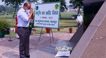 National Forest Martyrs Day observed at Forest Research Institute, Dehra Dun on 11th September, 2020