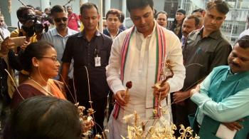 Honorable Chief Minister, Govt. of Tripura visited FRCLE, Agartala on 15th November, 2018