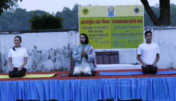 Celebration of International Yoga Day at ICFRE / FRI, Dehra Dun  on 21st, June, 2019