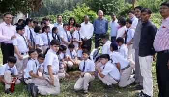 Celebration of Van Mahotsava at Jawahar Navodaya Vidyalaya, Sahaspur, Dehra Dun by ICFRE/FRI on 22nd July, 2019