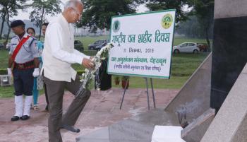 National Forest Martyrs Day observed at Forest Research Institute, Dehra Dun on 11th September, 2019