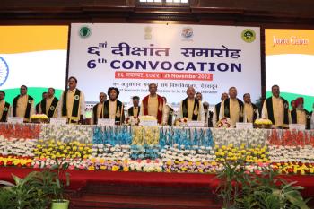 Forest Research Institute Deemed To Be University, Dehradun Celebrated 6th Convocation 2022 On 26th November, 2022