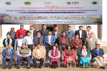 FRI Dehradun, Organized 3 Days compulsory training workshop for IFS Officers from 23rd January to 25th January 2023