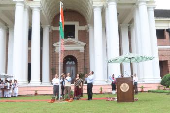 Celebration of 77th Independence Day at Forest Research Institute, Dehradun on 15th August, 2023
