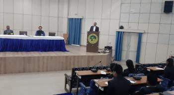 Dr. Suresh Gairola, DG ICFRE addresses B.Sc. Forestry Students from Kathmandu Forestry College, Nepal on 29 Feb, 2020 