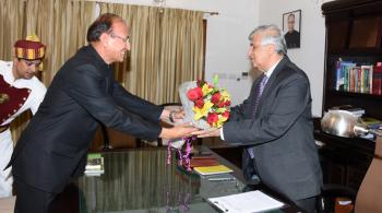 meeting with Dr. Krishan Kant Paul, Governor of Uttarakahand