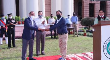 Celebration of 74th Independence Day at Forest Research Institute, Dehradun on 15th August, 2020