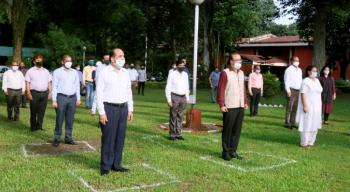 Celebration of 74th Independence Day at Indian Council of Forestry Research and Education, Dehradun on 15th August, 2020