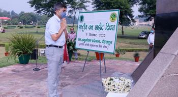 National Forest Martyrs Day observed at Forest Research Institute, Dehra Dun on 11th September, 2020