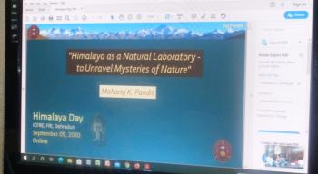 Celebration of Himalayan Day at Forest Research Institute, Dehradun on 09th September, 2020
