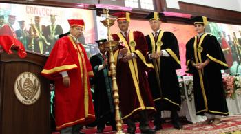 Convocation, Forest Research Institute, Deemed University, Dehra Dun on 04th October, 2017. 