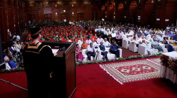 Convocation, Forest Research Institute, Deemed University, Dehra Dun on 04th October, 2017. 