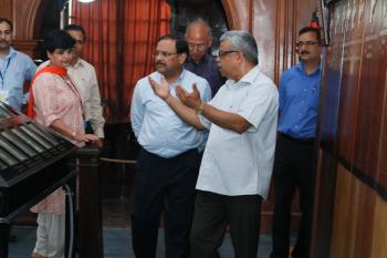 Visit of Shri C.K. Mishra, Secretary, MoEF&CC