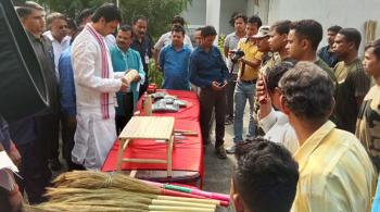 Honorable Chief Minister, Govt. of Tripura visited FRCLE, Agartala 