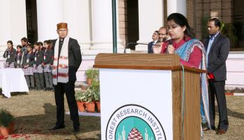 Celebration of Republic Day at  FRI, Dehradun on 26th January, 2019.