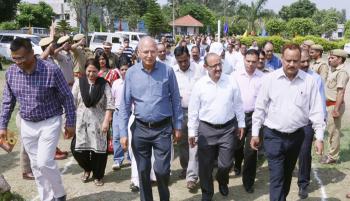 Celebration of Van Mahotsava at Jawahar Navodaya Vidyalaya, Sahaspur, Dehra Dun by ICFRE/FRI on 22nd July, 2019