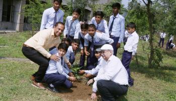 Celebration of Van Mahotsava at Jawahar Navodaya Vidyalaya, Sahaspur, Dehra Dun by ICFRE/FRI on 22nd July, 2019