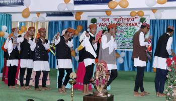 Celebration of Van Mahotsava at Jawahar Navodaya Vidyalaya, Sahaspur, Dehra Dun by ICFRE/FRI on 22nd July, 2019