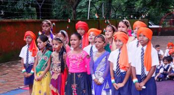 Celebration of Independence Day at New Forest Primary School, Forest Research Institute, Dehradun on 15th August, 2019