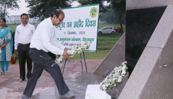 National Forest Martyrs Day observed at Forest Research Institute, Dehra Dun on 11th September, 2019